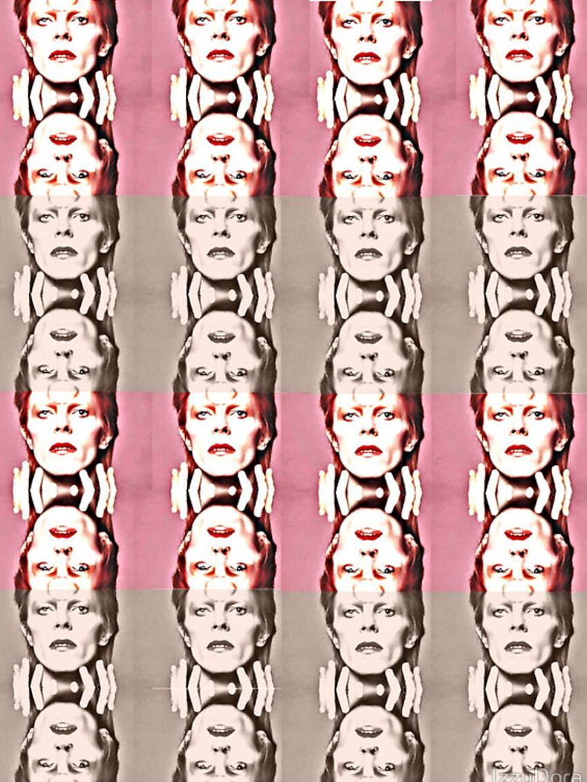 David Bowie, Ziggy Stardust . illustration, Collage Art HD phone wallpaper