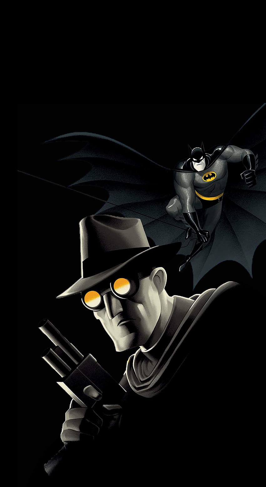 Batman TAS iPhoneX : iphonex, batman the animated series HD phone wallpaper  | Pxfuel