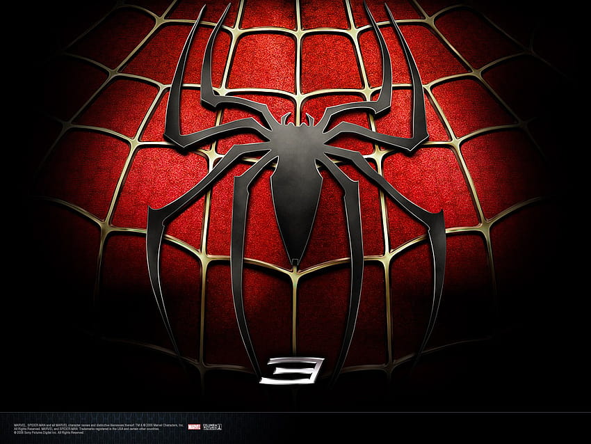 Spiderman 3 – Chest Logo se presenta en el sitio web fondo de pantalla