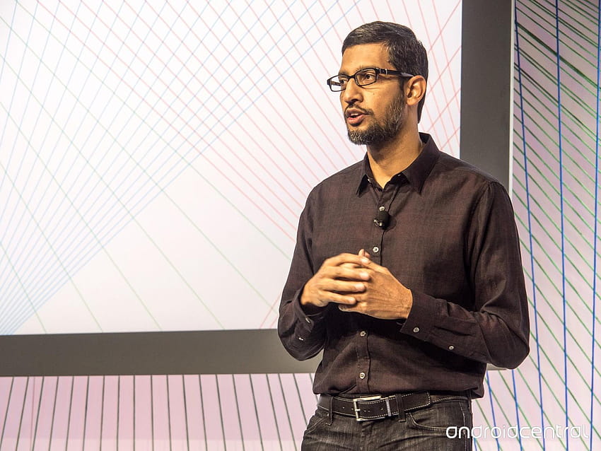 Главният изпълнителен директор на Google туитва подкрепа за позицията на Apple в дебата за криптиране, sundar pichai HD тапет