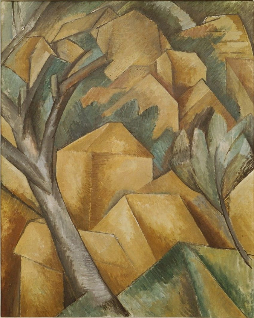 The Birth of Collage and Mixed, georges braque HD phone wallpaper