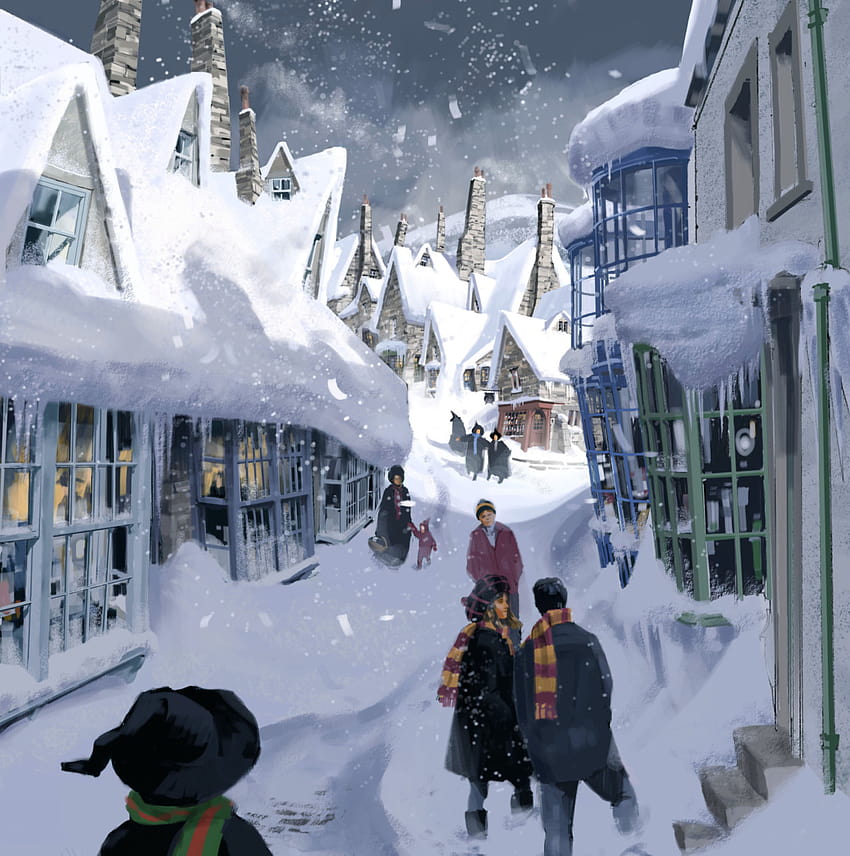 สิ่งที่พวกเขาต้องการสำหรับคริสต์มาส: คู่มือของขวัญ Harry Potter ฤดูหนาวของ Harry Potter วอลล์เปเปอร์โทรศัพท์ HD