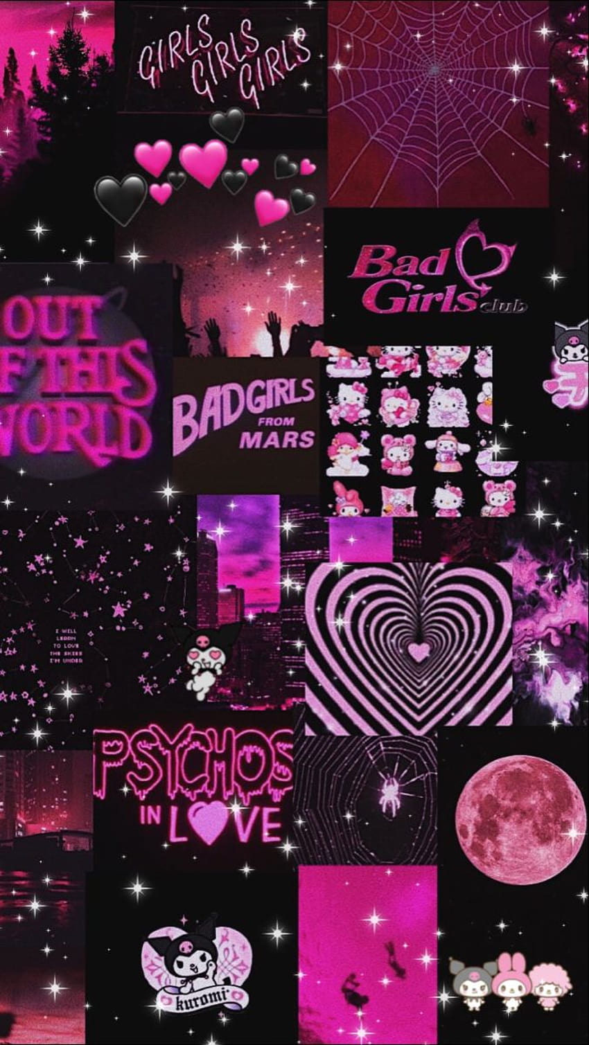 Pink Emo Estetika, pakaian emo estetika wallpaper ponsel HD