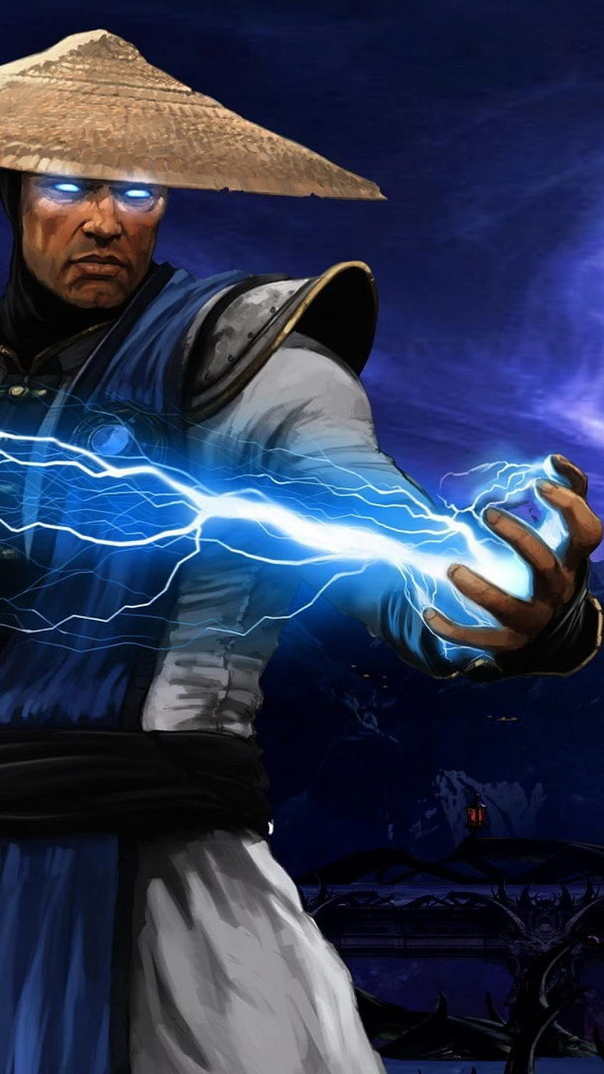 Raiden-Mortal-Kombat 1080 x 1920 HD-Handy-Hintergrundbild