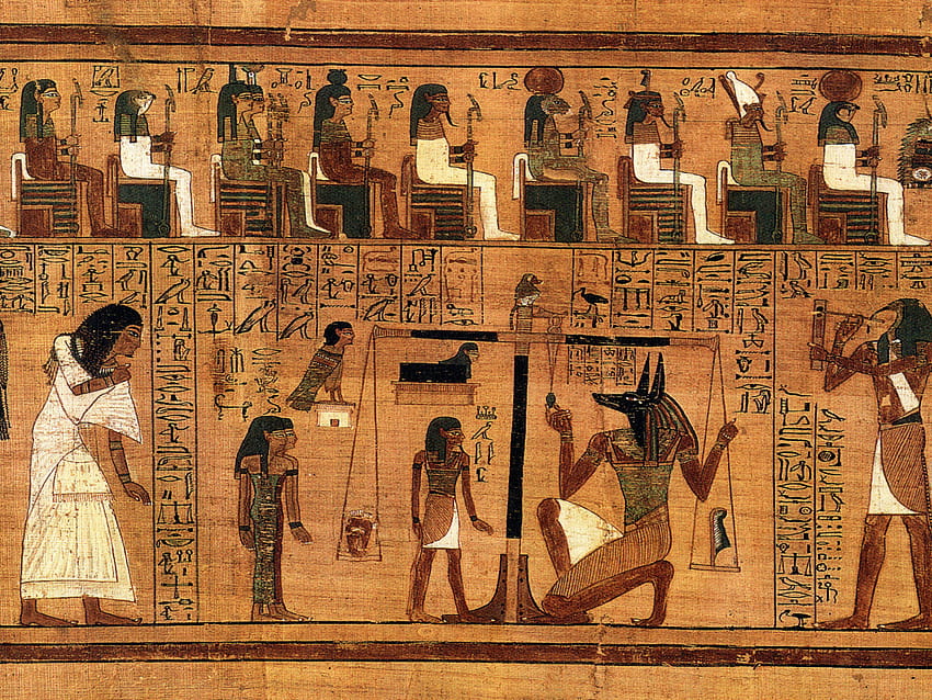 rysunek, pisanie, pergamin, hieroglify, Starożytny Egipt, tajna sztuka, Sekcja w rozdzielczości 1600x1200, starożytne egipskie hieroglify Tapeta HD