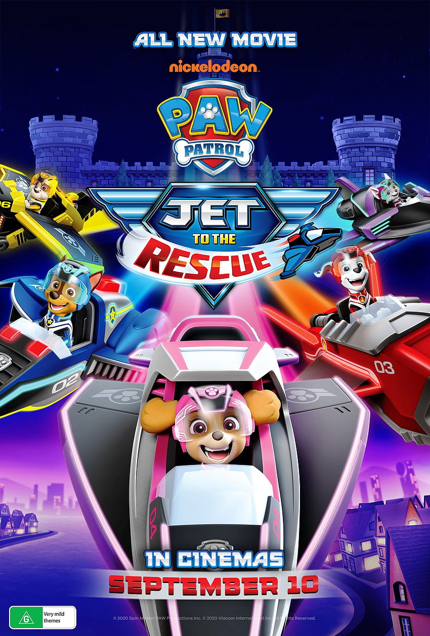 Paw Patrol, Jet to The Rescue Skye Deluxe Transforming Vehicle avec