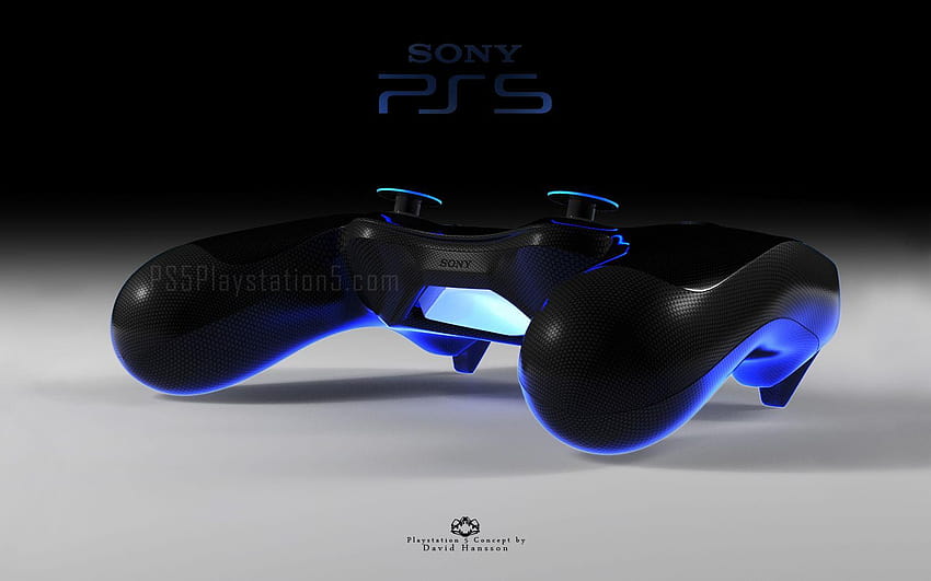 Playstation 5 Console and Controller by David Hansson, ps5 HD wallpaper