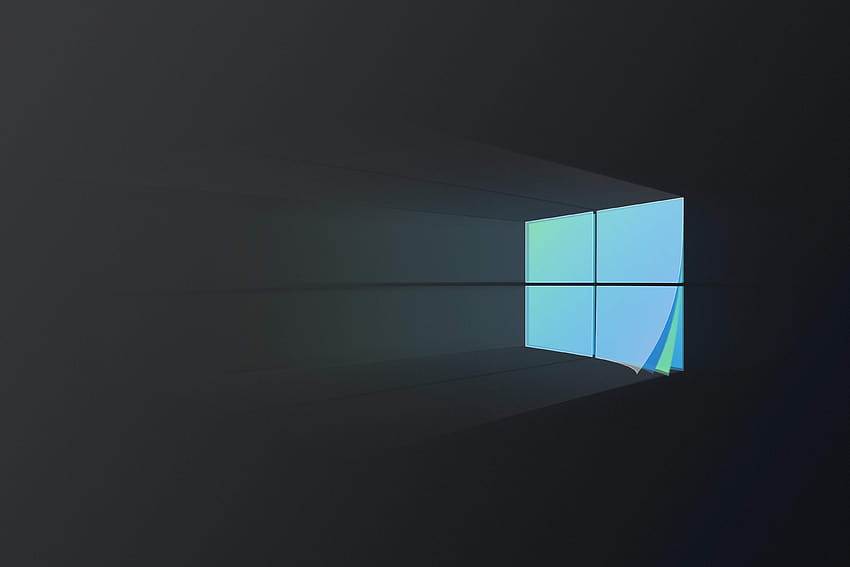 Windows 10 & Edge & Fluent by Genrole Caspe, windows dark HD wallpaper