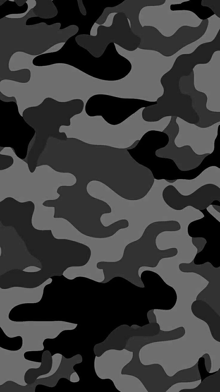 camuflagem preta Papel de parede de celular HD