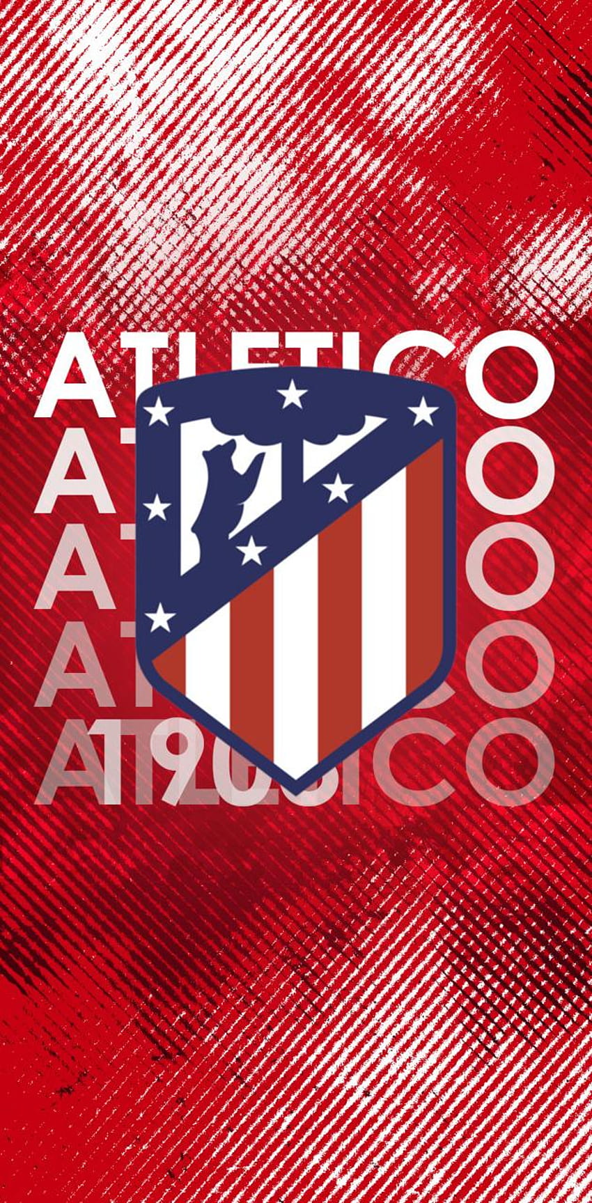 Atlético de Madrid par sampa_star, logo atlético madrid Fond d'écran de téléphone HD