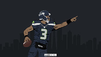 Tyler Lockett wide receiver, Seattle Seahawks, american football, NFL,  Russell Carrington Wilson, HD wallpaper