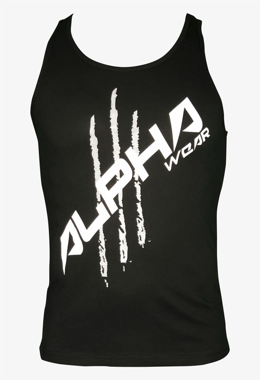 Mens Athletic Tank Top Black Alpha Wear Png Alpha Wear, alpha apparel HD phone wallpaper
