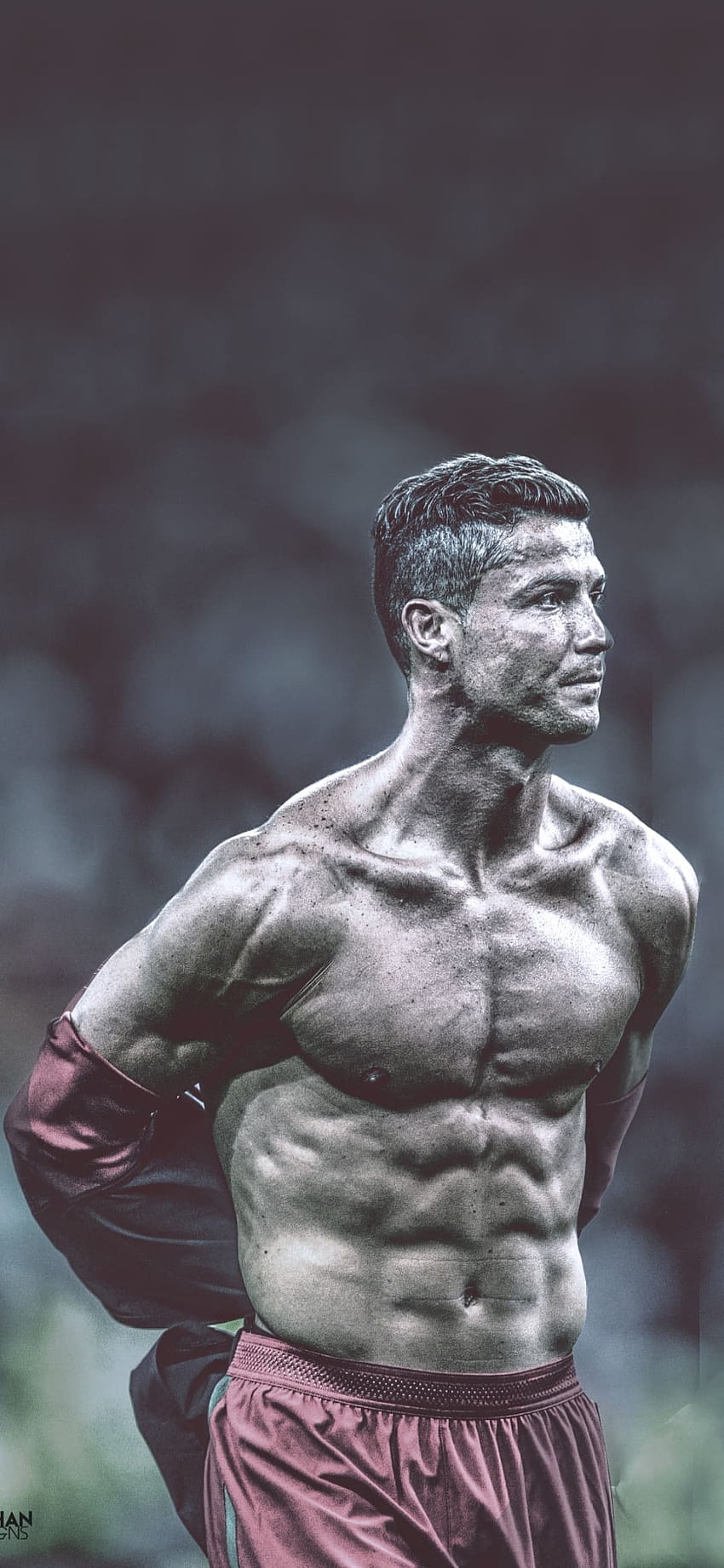Cristiano Ronaldo: Top-Hintergründe, cristiano ronaldo abs HD-Handy-Hintergrundbild
