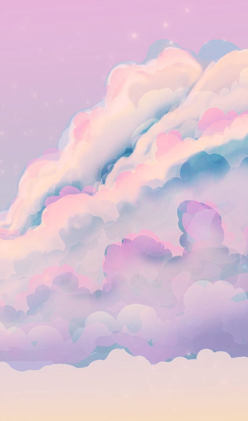 About pink in Backgrounds, pink aesthetic clouds HD phone wallpaper ...