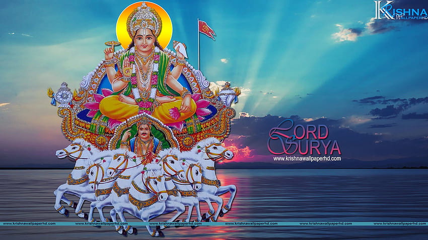 Lord Surya, surya dev HD duvar kağıdı