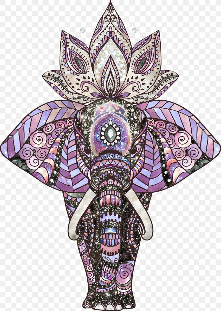 Desenho Ilustração Arte Zentangles, PNG, 2400x3370px, elefantes zentangle Papel de parede de celular HD