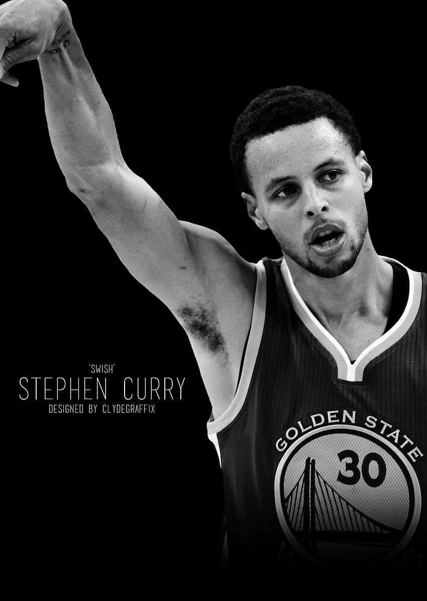 Stephen Curry 'Swish' on Behance HD phone wallpaper