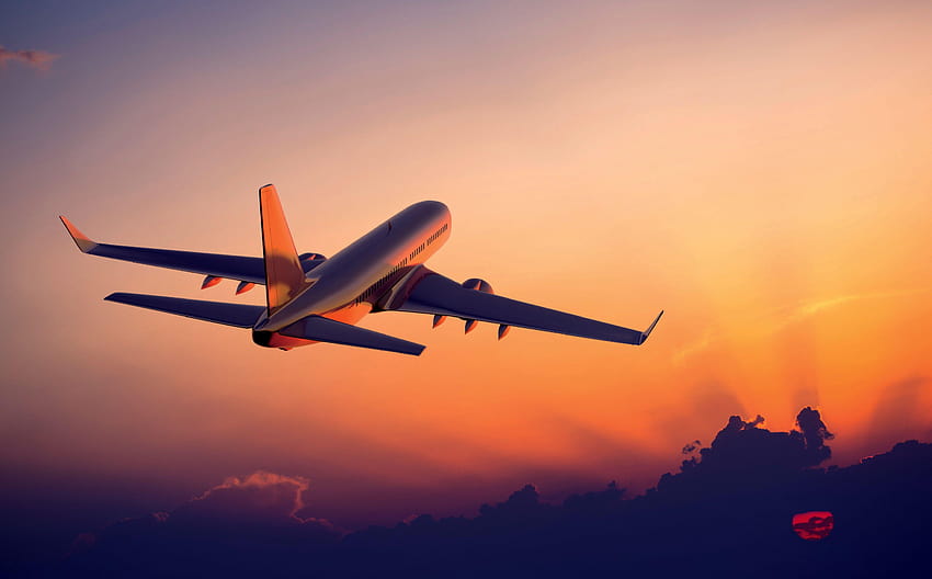 Samolot, samolot, podróże lotnicze, świat, samolot Tapeta HD