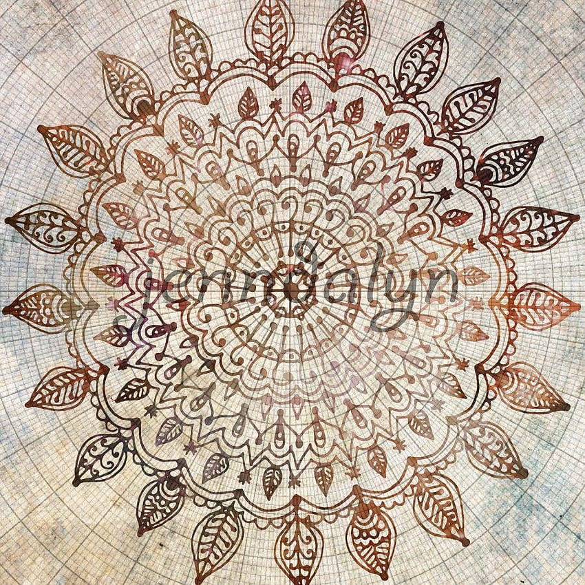 Bohemian Art, henna HD phone wallpaper