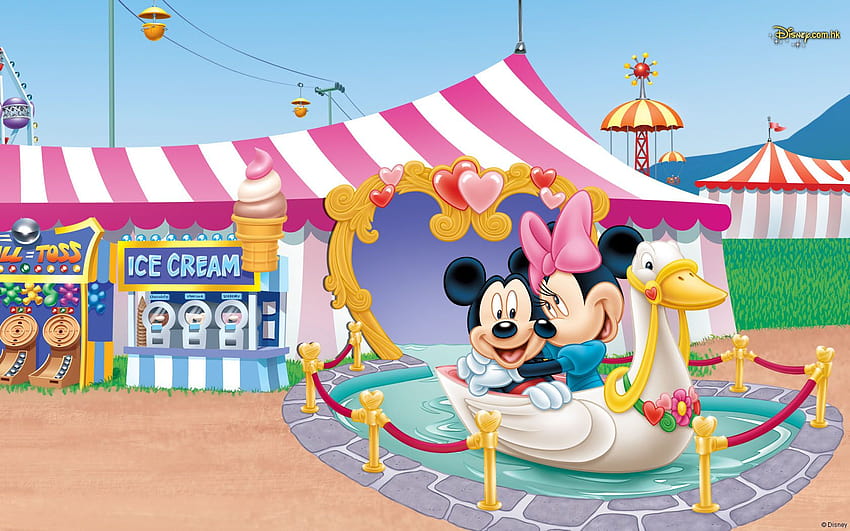 Disney Mickey 23592, dinsey summer HD wallpaper
