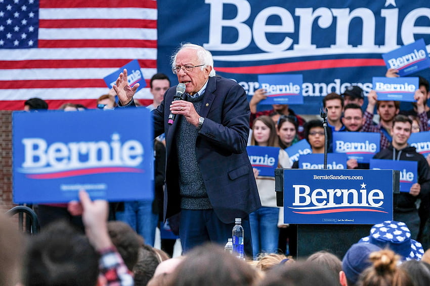 Bernie Sanders would raise corporate tax rate to 35%, ban, bernie sanders 2020 HD wallpaper