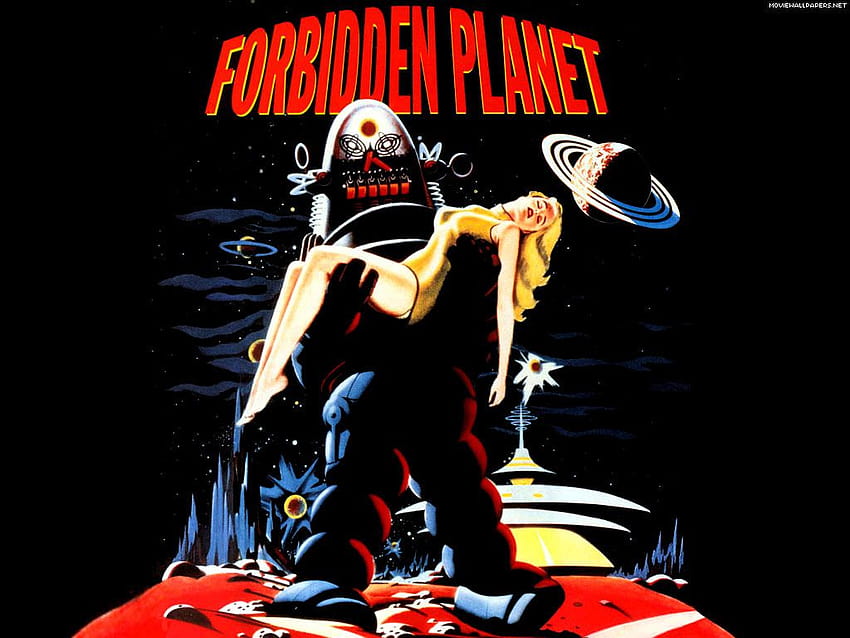 Planeta Prohibido, películas de ciencia ficción fondo de pantalla