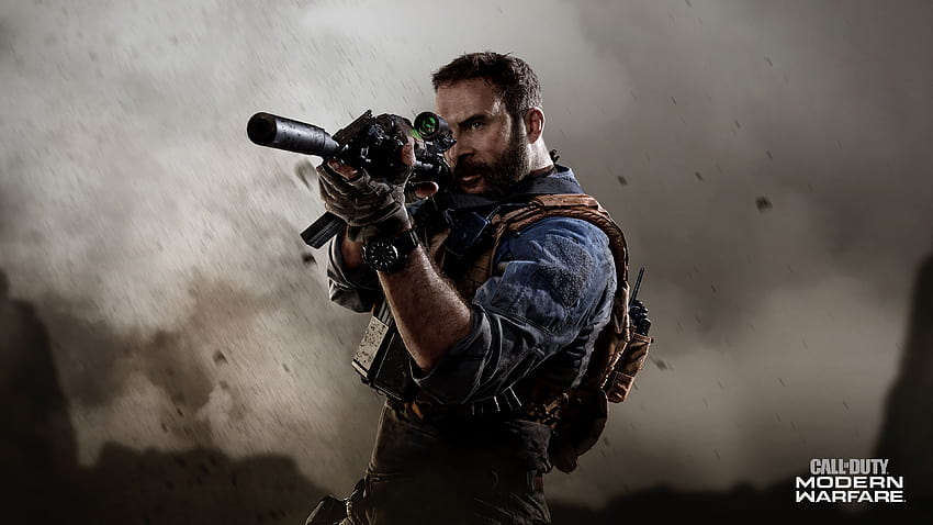 Call of Duty: Modern Warfare Captain Price, call of duty captain price HD тапет
