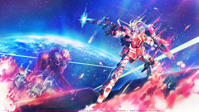 4 Mobile Suit Gundam Unicorn HD wallpaper