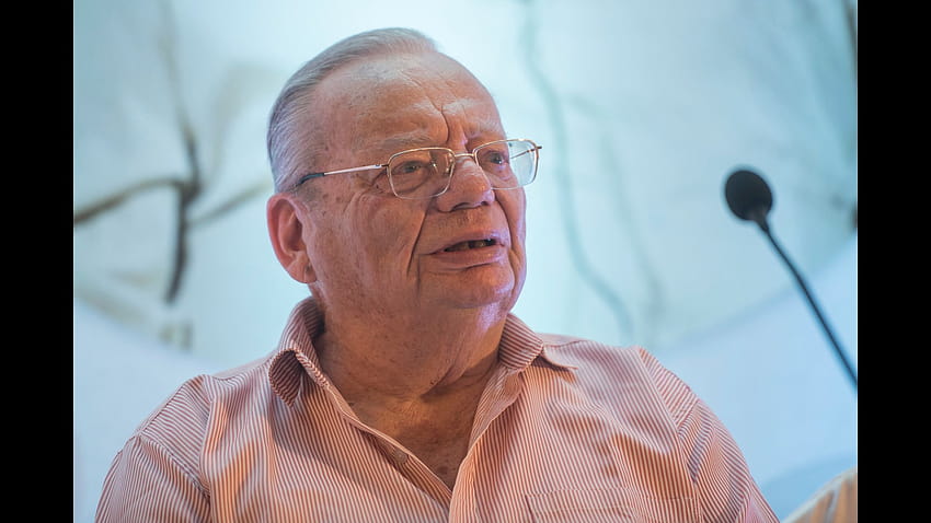 Ruskin Bond: Every year on my birtay, I start a new book or a story HD wallpaper