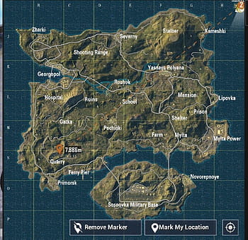 A complete guide to the Battlegrounds map and its locations, erangel map HD phone wallpaper  Pxfuel