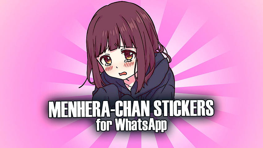 Menhera - chan (めんへら). Anime sticker Minecraft Skin, Menhera-chan HD phone  wallpaper