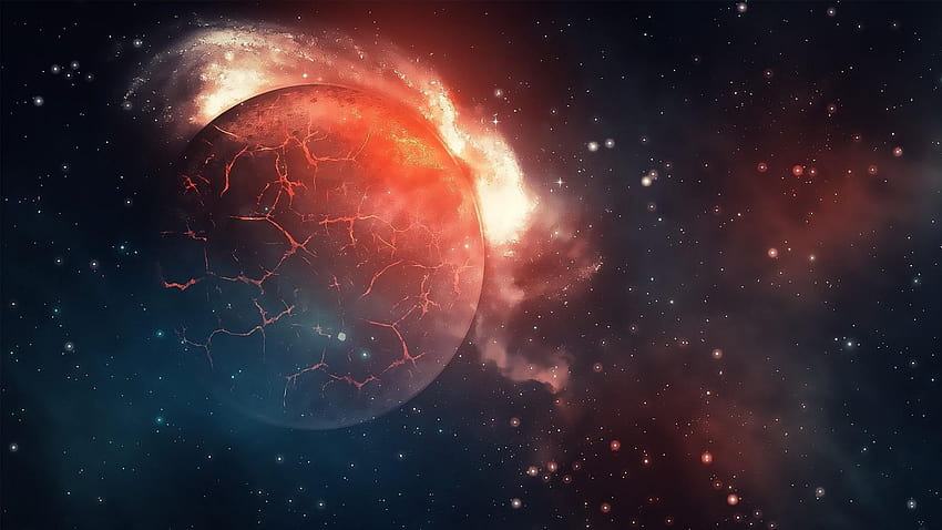 Universe Explosion, star exploding HD wallpaper