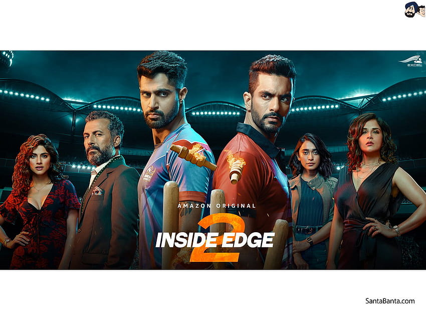 The lead cast of Amazon Prime`s original web series `Inside Edge 2` HD wallpaper