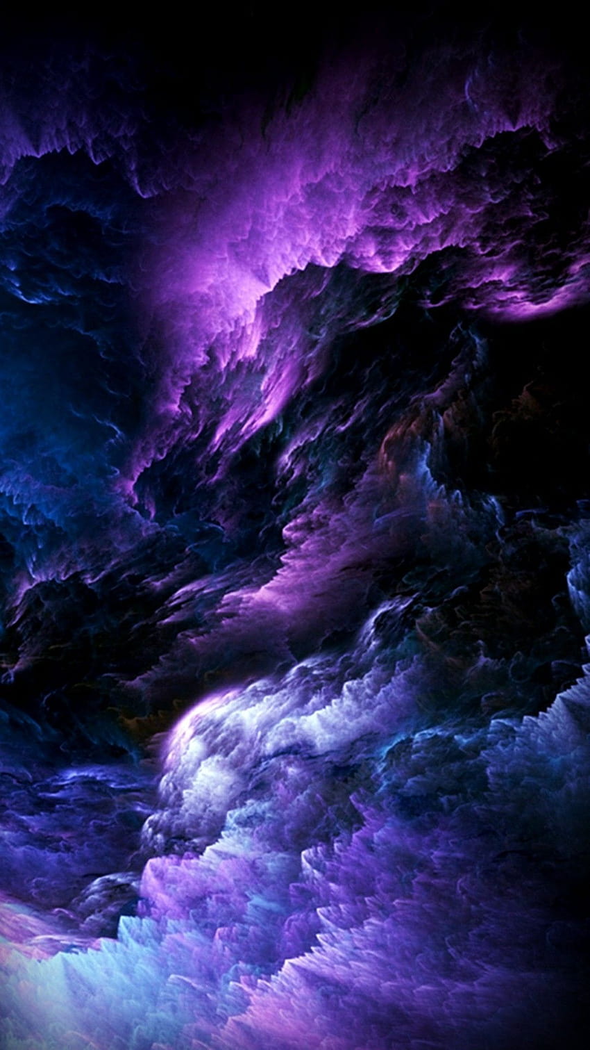HD wallpaper A Violet Night purple extreme beauty 3d and abstract   Wallpaper Flare