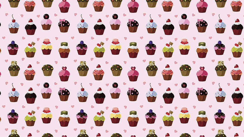 2560x1440 Sweets, Snacks, Sweet Background, Cupcakes, Texture HD wallpaper
