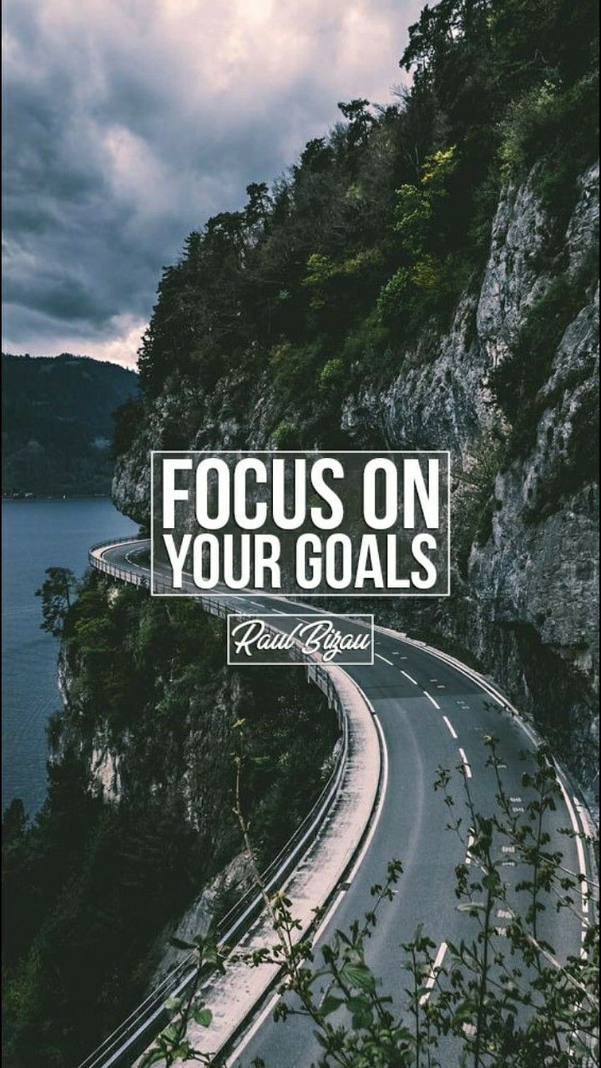 Focus on Your Goals, life goal HD phone wallpaper | Pxfuel