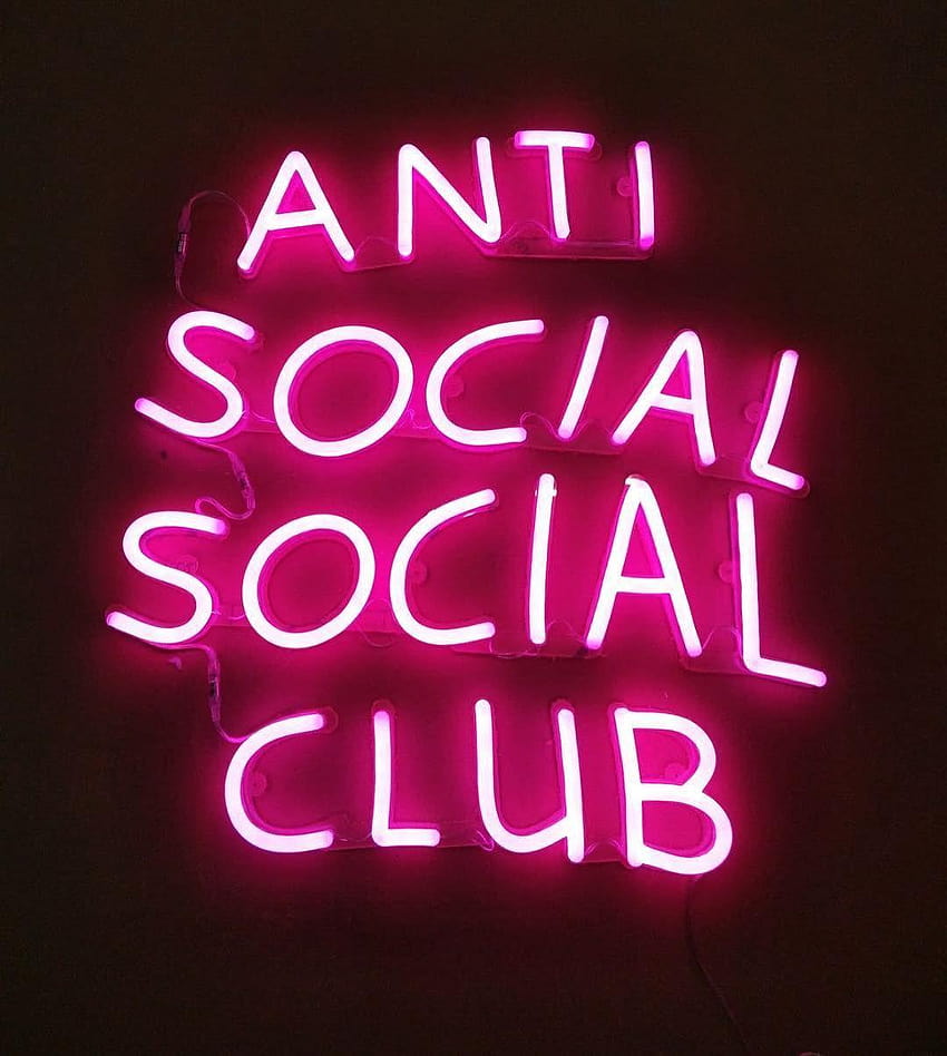 Anti social, antisocial tumblr HD phone wallpaper