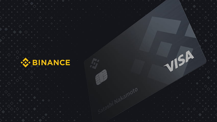 Binance kündigt Binance Card an: eine Visa-Karte für Ihre Kryptowährung HD-Hintergrundbild