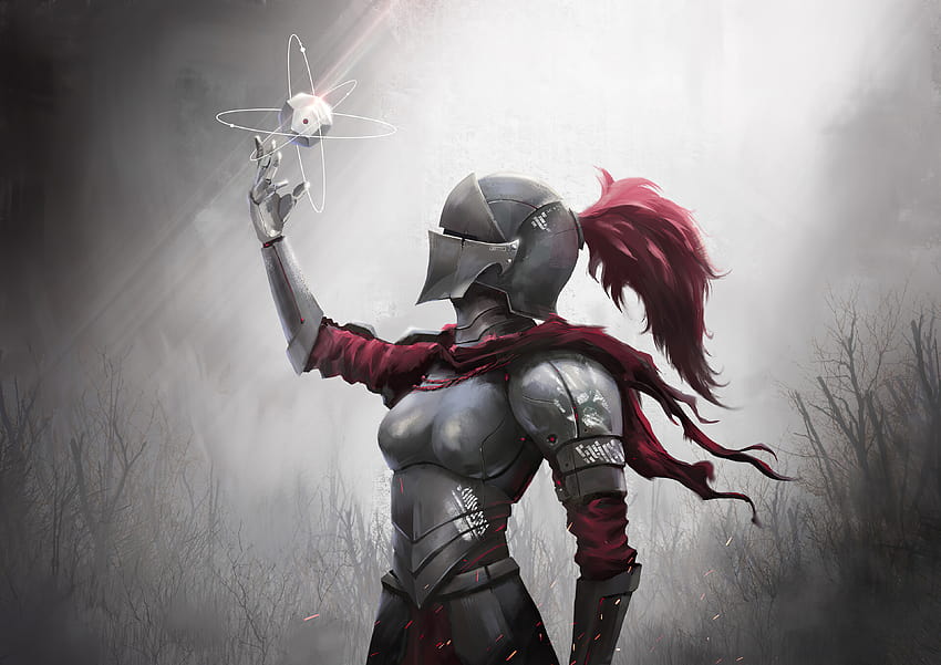 The Knight  Warrior 4K wallpaper download