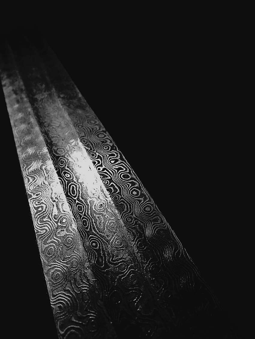 The Viscount Elite Series Damascus Steel, dark sword HD phone wallpaper