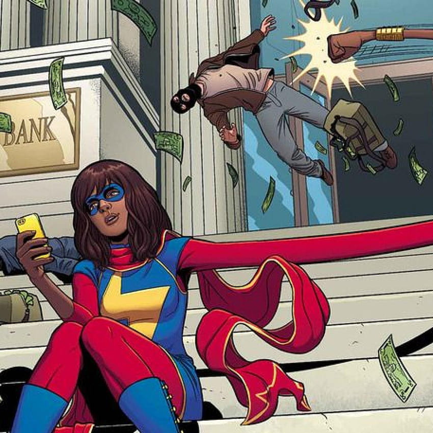 America Needs Marvel Superhero Kamala Khan Now More Than, kamala khan marvel avengers HD phone wallpaper