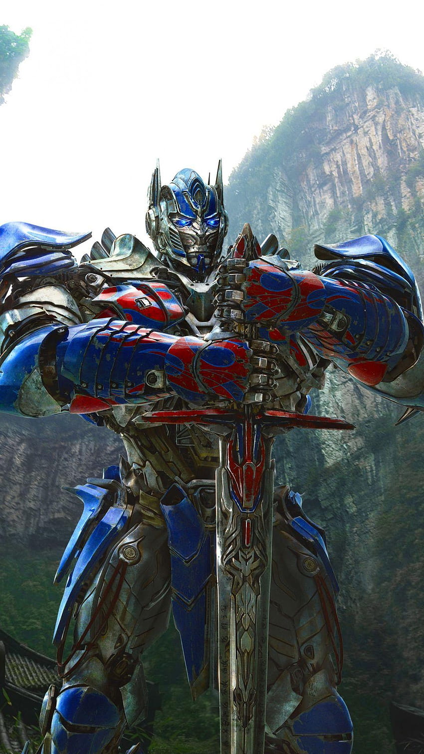 Transformers Age Of Extinction Оптимус Прайм фонове HD тапет за телефон