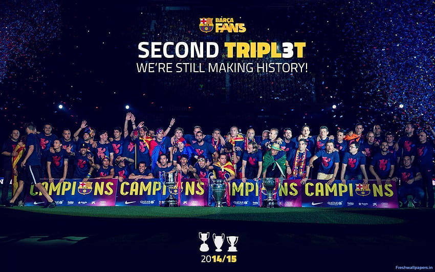 FC Barcelona Champions League, ผู้ชนะแชมเปี้ยนส์ลีก วอลล์เปเปอร์ HD