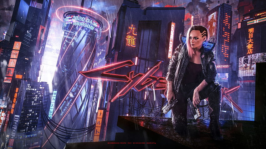 Kung Fu Girl Cyberpunk 2077 Live Wallpaper - WallpaperWaifu