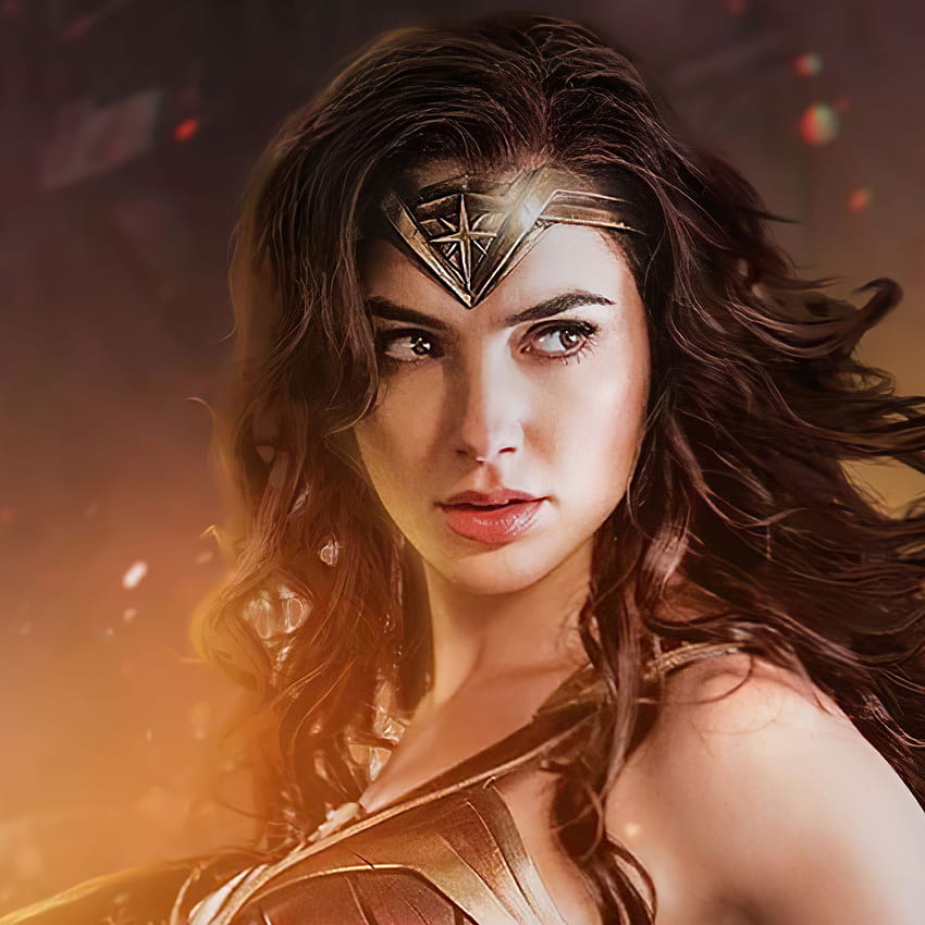 Wonder Woman Face HD phone wallpaper