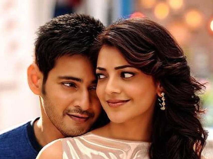 Mahesh Babu and Kajal Aggarwal's old still from Brahmotsavam reminds the fans of their fabulous chemistry HD wallpaper