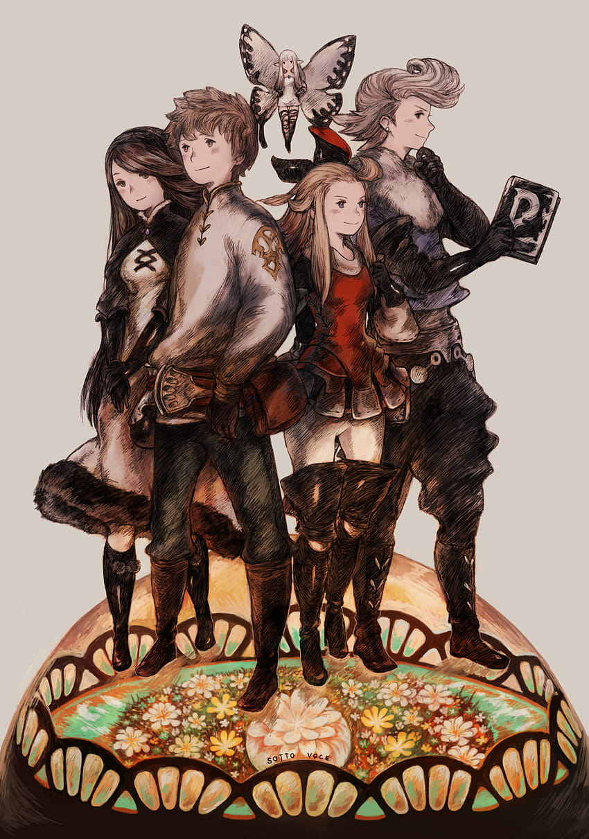 Bravely Default Backgrounds posted by Samantha Anderson, bravely default phone HD phone wallpaper