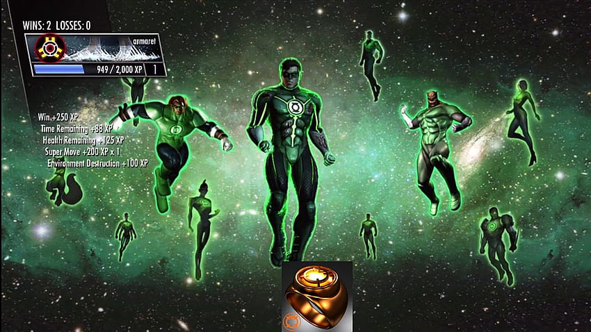 Green Lantern Power Rings Explicación sobre la injusticia Gods Among Us, linterna verde tomar re fondo de pantalla