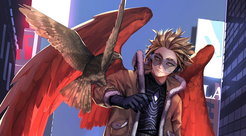 Anime, Akademisi Pahlawanku, Hawks Boku No Hero Academia • Untuk Anda, estetika anime pahlawan akademisiku Wallpaper HD