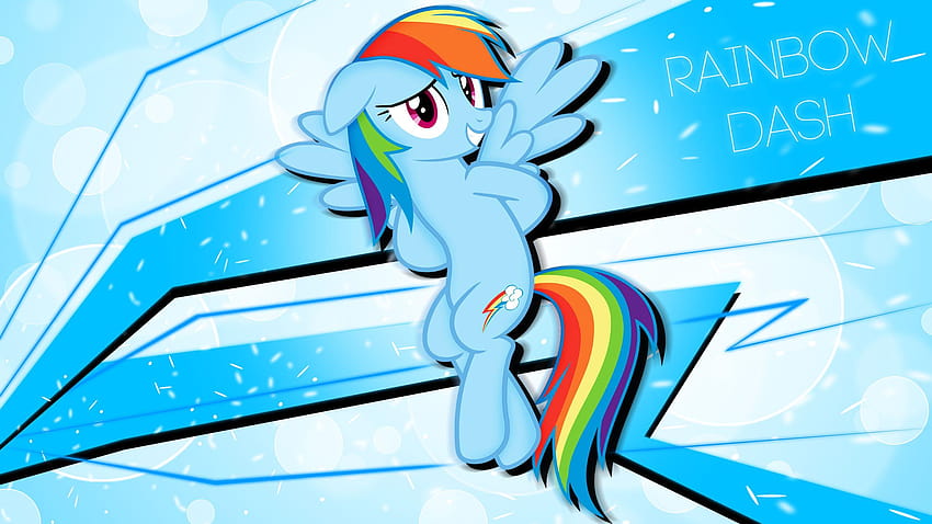 Rainbow Dash Energetic Lines by ALoopyDuck, rainbow dash android HD wallpaper
